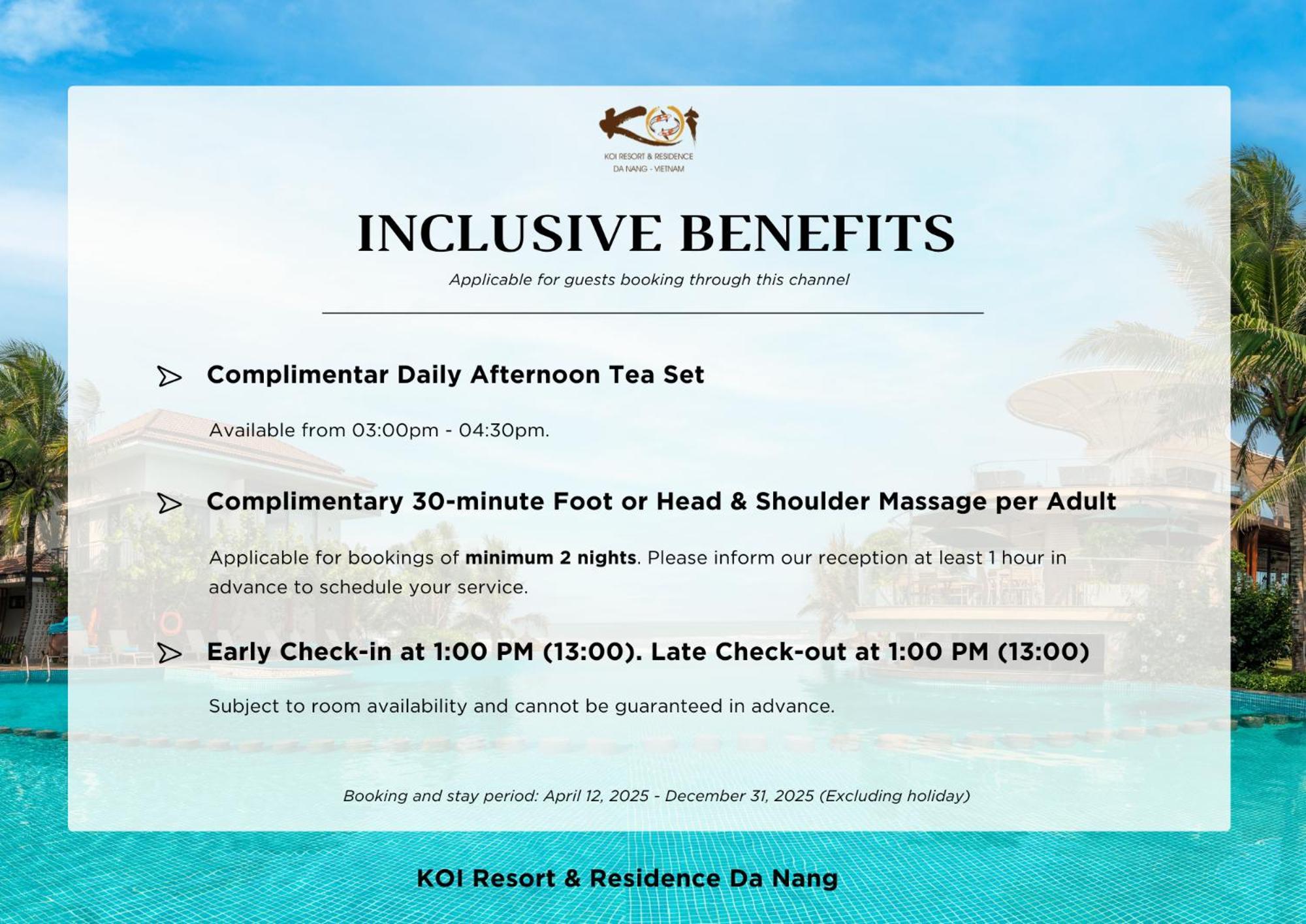 Koi Resort & Residence Danang Exterior photo